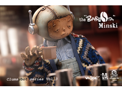 Робот-бариста Мински - Коллекционная ФИГУРКА 1/6 scale ClumsyBot series #3 Barista Minski (GHT005) - Whycat & GEARHEADTOYS