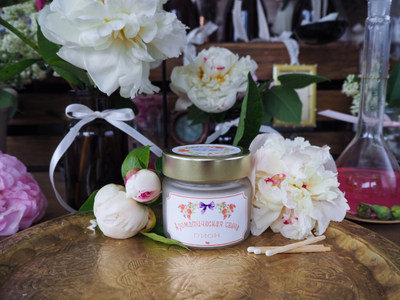 АРОМАТИЧЕСКАЯ СВЕЧА «ПИОН» 100 МЛ