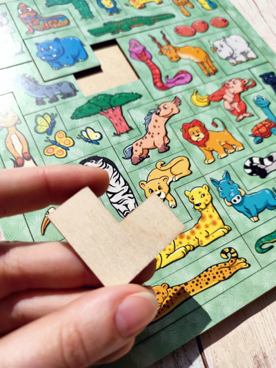 Головоломка тетрис "Африка"