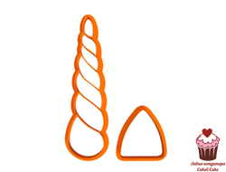 Набор вырубок Единорог, 2 шт.