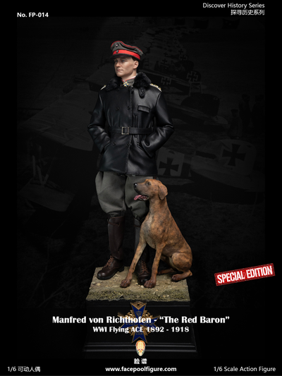 Манфред фон Рихтгофен, Красный Барон - Коллекционная фигурка 1/6 scale Manfred von Richthofen The Red Baron Special Edition (FP014B) - Facepoolfigure