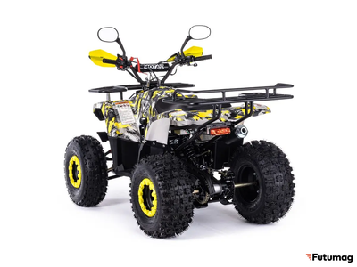 Квадроцикл Motax ATV Grizlik Super Lux 125 сс (AB) Желтый-камуфляж