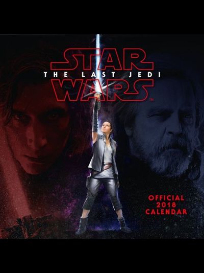 Star Wars The Last Jedi Official Календарь 2018 ИНОСТРАННЫЕ ПЕРЕКИДНЫЕ КАЛЕНДАРИ 2018,, INTPRESSSHOP