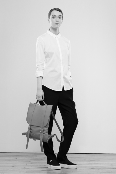 Маленький рюкзак Kokosina Черный из искусственной кожи