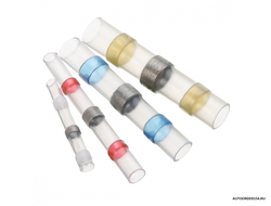 Соединитель кабельный термоусаживаемый с припоем 0,5-1,5 красный (цена за 10 шт.)