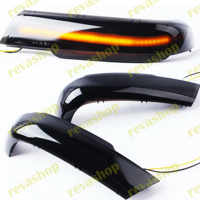 динамические поворотники VW Touareg 7L, поворотники с динамической индикацией Touareg 7L, светодиодн