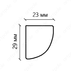 Карниз орнаментальный SK8