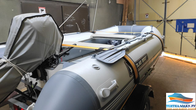 Тент на лодку Polar Bird модель PB-420E 2020 г.  пол-стеклокомпозит