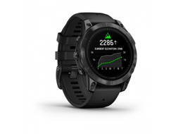 Умные часы Garmin Epix PRO (Gen 2) Standard Edition 47 мм, серый, черный ремешок