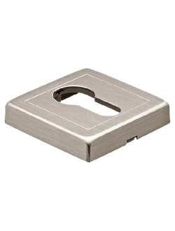 Накладки на цилиндр Morelli Luxury BOCCHETTE ART.Q/E NIS (S3) Цвет - Матовый никель