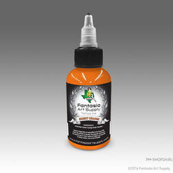 Тату-краска Fantasia Bright Orange 8 Oz (240 мл) - pm-shop24.ru