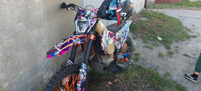 Наклейки на мотоцикл KTM 250 300 450 2020 екатеринбург мотонаклейкару мотопленка рф ктм ktm sx sfx