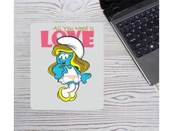 Коврик для влюбленных, на 14 февраля для мыши №24