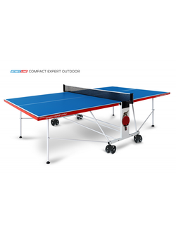 Стол теннисный Start line Compact EXPERT outdoor 4 BLUE