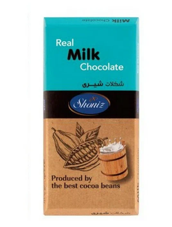 ШОКОЛАД "REAL" MILK CHOCOLAD (МОЛОЧНЫЙ) ТМ "SHONIZ" МОЛОЧНЫЙ