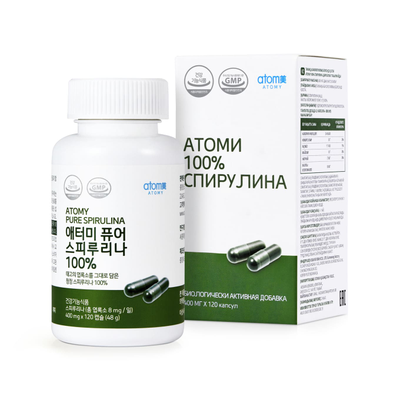 Спирулина Атоми 120 капсул