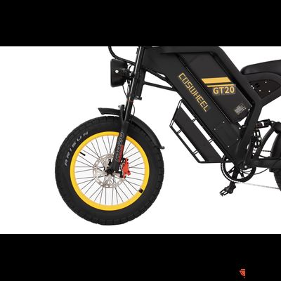 Электровелосипед COSWHEEL GT20 MAX Желтый + Гидроизоляция