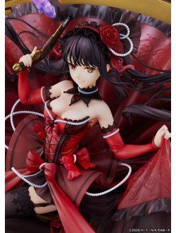 Фигурка 1/7 Куруми Токисаки (Tokisaki Kurumi Pigeon Blood Ruby Dress Ver.)