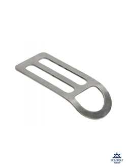 Пряжка поясная Scuba Brothers c D кольцом, двухщелевая