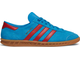 Adidas Hamburg Solar Blue Red Gum