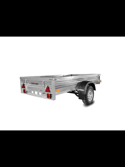 Прицеп «Спутник Expert» (2540х1300х330) оцинкованная рама, без подрамника ХИТ ПРОДАЖ!!!