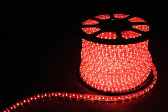 Дюралайт светодиодный Feron LED-F3W 3-х жильный, 2,88Вт/м 72LED/м 50м 220V White/Yellow/Green/Red/Blue
