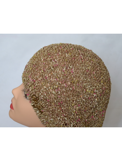 Бежевый берет Vizio 4816 летняя коллекция женских бежевых беретов