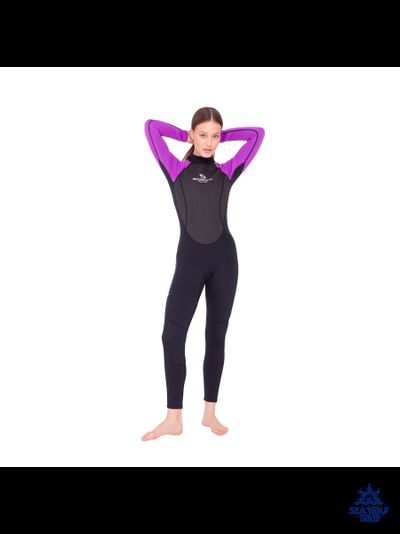 Гидрокостюм неопрен 3мм Scorpena Hawaii жен.пурпур р.L