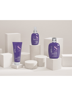 Линейка Semi di Lino BLONDE - анти-желтый для волос оттенка блонд