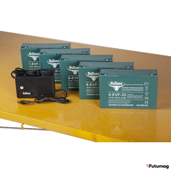 Платформенная тележка электрическая RuTrike ПЛИТА ЛИФТЕР 1800