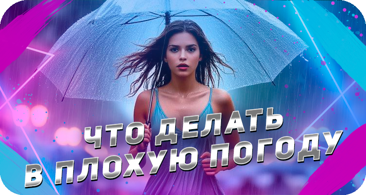 Чем занять себя в плохую погоду