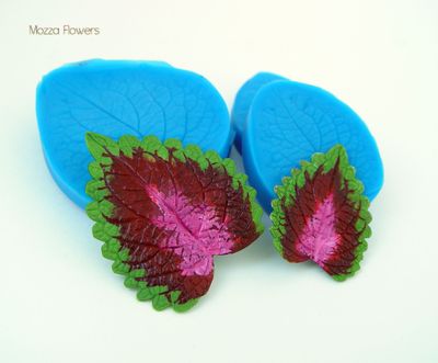 &quot;Лист колеуса&quot; Силиконовый молд  (вайнер)