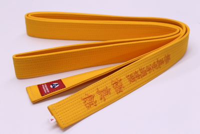 APIKA пояс для каратэ с вышивкой KYOKUSHINKAN
