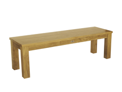 Скамейка деревянная трехместная Ratio, 1500х450х450 мм