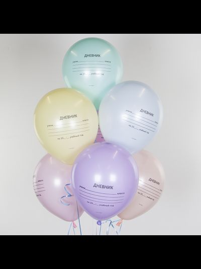 Шар 30 см "Дневник" Макарунс