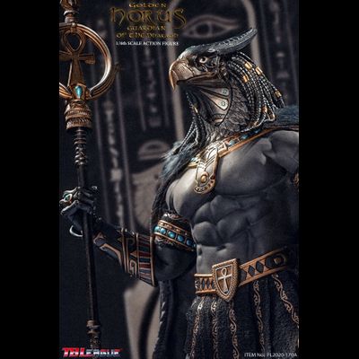 Гор в золотом - Коллекционная ФИГУРКА 1/6 scale Action Figure King and Vengeful God Horus Gold Edition (PL2020-170A) - TBLeague