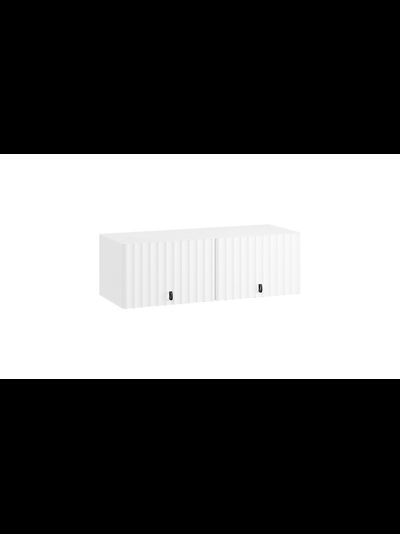 Детская ТИФФАНИ - Шкаф настенный (1092) Белый снег/Белый софт