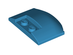 Wedge 3 x 4 x 2/3 Triple Curved, Dark Azure (93604 / 6224991)