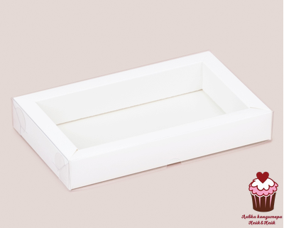 Коробка под дубайский шоколад прозрачная 17х9х3 см