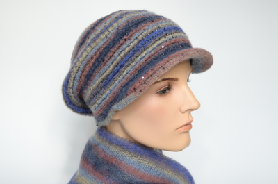 Синяя кепка Vizio Италия 8013 W зима 2023