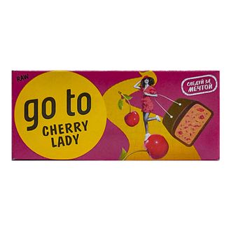 Шоколадный батончик "go to Cherry Lady",  45гр (RawToGo)