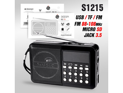 Радиоприемник deespi RE-15 AM/FM/SW/USB/AUX/MicroSD
