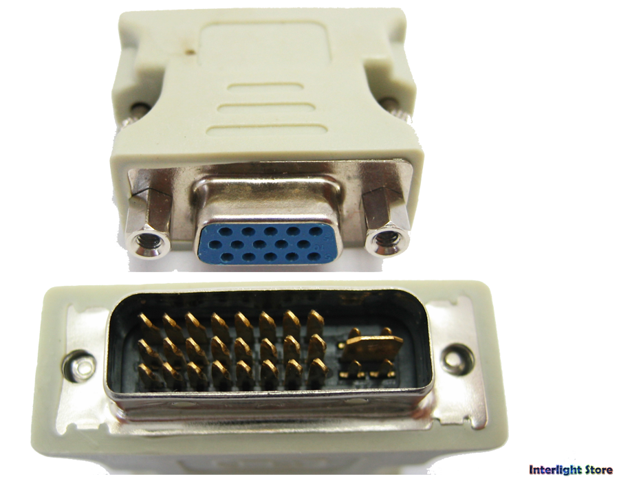 Переходники для монитора - Переходник VGA F- DVI M Vieson