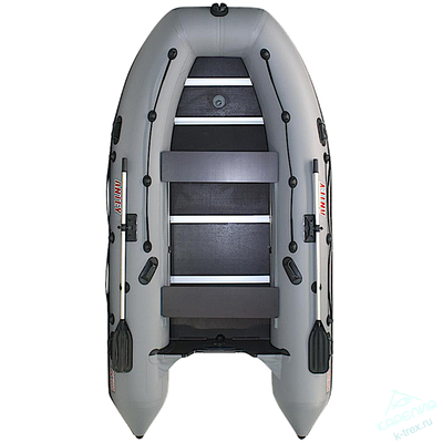 Лодка ПВХ Мнев и К Антей-380 Серая
