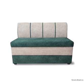Кухонный ДИВАН "ФОРУМ-8", Зеленый/Слоновая кость