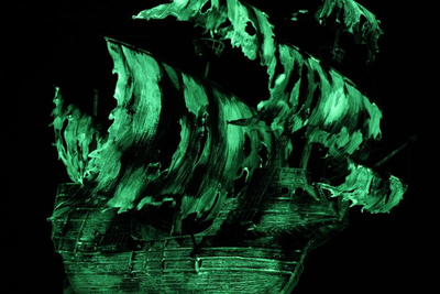 Сборная модель: (Звезда 9042) Корабль-призрак "Летучий голландец"