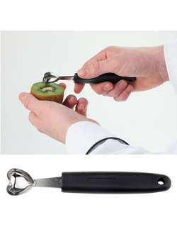 Нуазетка для вырезания сердечек из фруктов 50/160 мм. нерж.