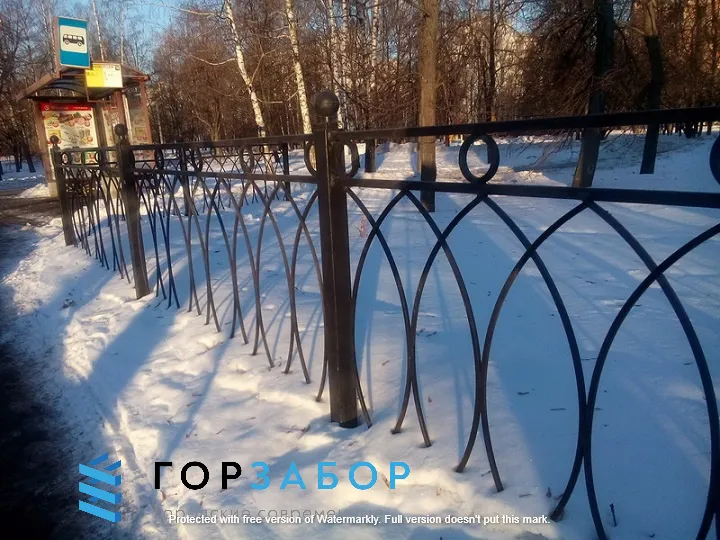 Газонные ограждения высотой 0,5 метра