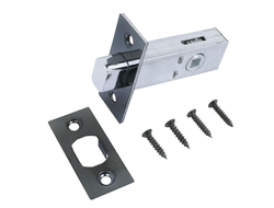 Задвижка АЛЛЮР АРТ LB45-6 BN черный никель 6мм без ручек [54771]