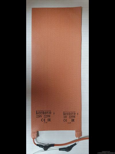 Гибкая нагревающая пластина 225 Вт 24/220 В (200х500) (терм.1) Keenovo